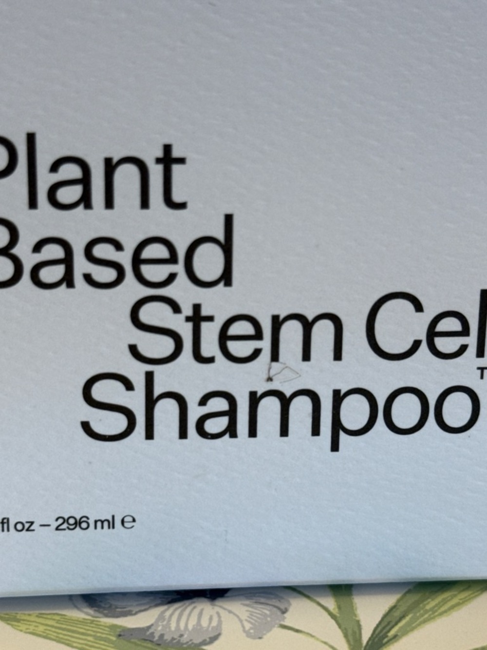 Plant Based Stem Cell Shampoo - White (Unbranded)